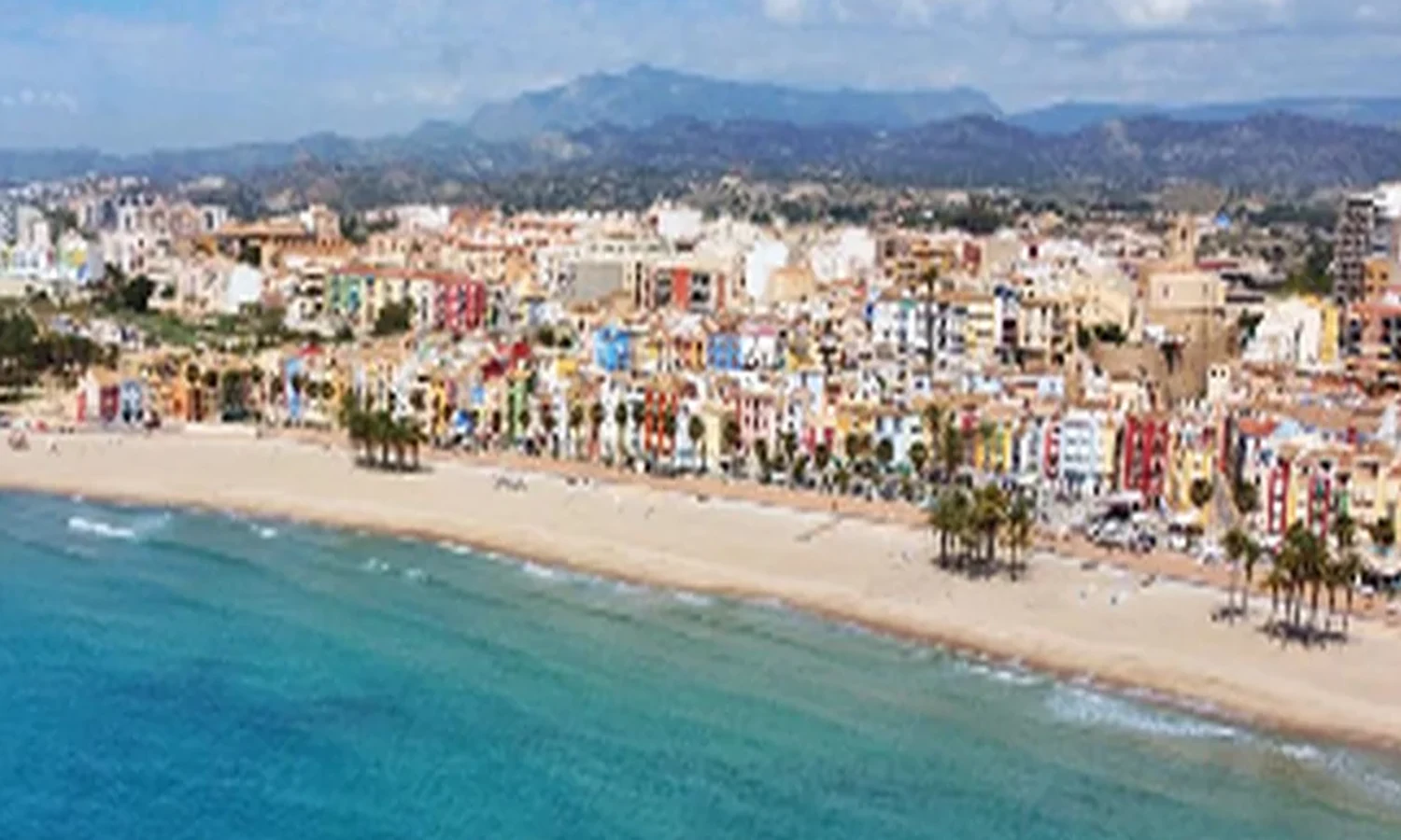 Colourful houses by the sea