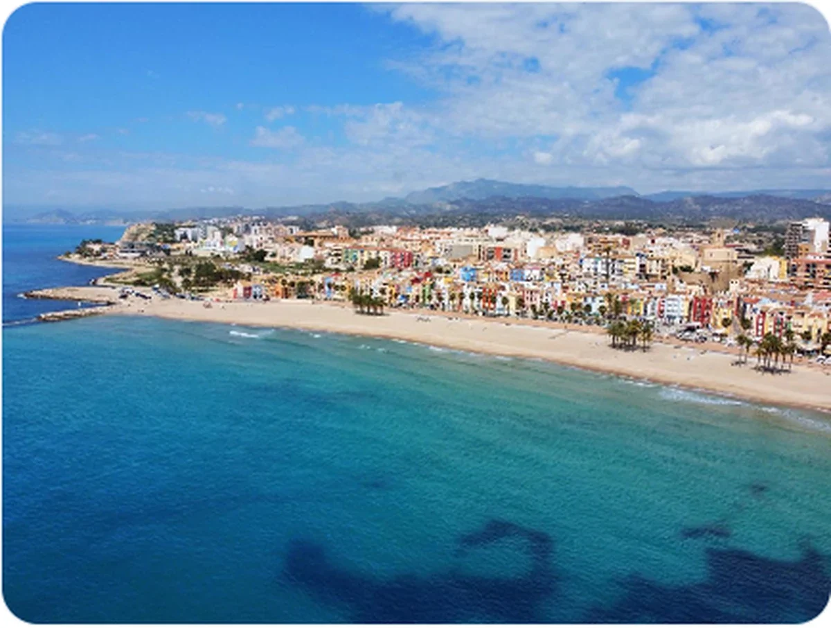 The Villajoyosa coastline