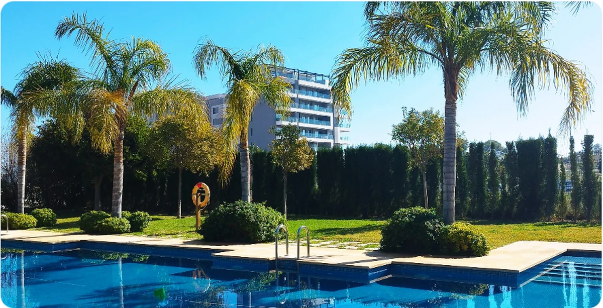 Swimming pool at Appartement Yvonne residence in Villajoyosa